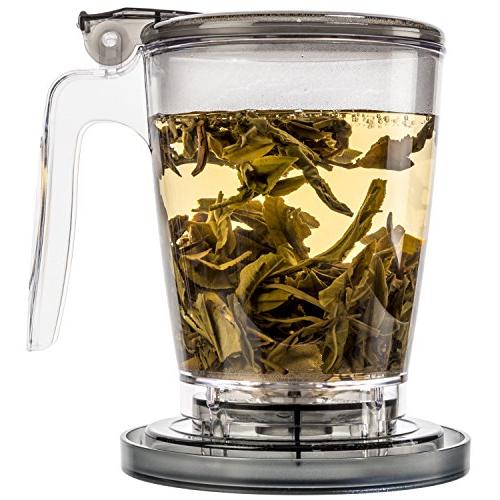 Tealyra - rapidTEA MAKER - 30-ounce - Loose Tea Teapot Infuser - Best Tea  Maker Makes a Perfect Cup of Leaf Tea - Bottom Dispensing Teapot - Dripping